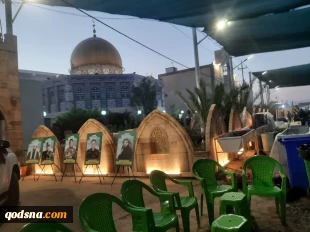 گزارش خبرنگار اعزامی قدسنا/

برپایی موکب «نداءالاقصی» در مسیر کربلا به نجف/ قدس و الاقصی هرگز فراموش نمی‌شود 5