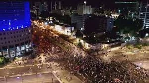 For 37th straight week:

Thousands demonstrate against Israeli cabinet's policies