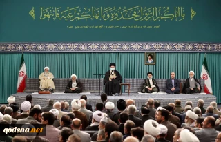 رهبر انقلاب در دیدار جمعی از مردم، مسئولان و مهمانان کنفرانس وحدت اسلامی :

رژیم صهیونیستی لبریز از کینه و غیظ است / این سرطان بدست فلسطینیان و نیروهای مقاومت ریشه‌‌کن خواهد شد