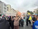 مسيرات حاشدة في أرجاء إيران دعما للشعب الفلسطيني وتنديدا لمجازر اسرائيل في غزة 4