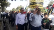 مسيرات حاشدة في أرجاء إيران دعما للشعب الفلسطيني وتنديدا لمجازر اسرائيل في غزة 9