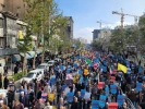 مسيرات حاشدة في أرجاء إيران دعما للشعب الفلسطيني وتنديدا لمجازر اسرائيل في غزة 10