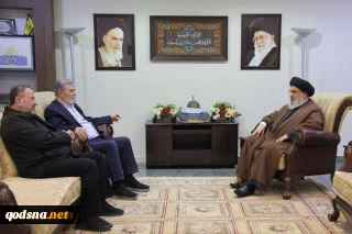 Hezbollah chief meets top Palestinian leaders