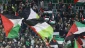Celtic fans display Palestinian flags at Champions League match