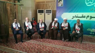 در اجتماع مردمی «غزه؛ مظلوم مقتدر» مطرح شد

در مبارزه جبهه حق و باطل در سه دهه اخیر همیشه رژیم صهیونیستی شکست خوردهاست/ بیش از ۷۰ سال است که مردم فلسطین زیر ضربات دشمن دست و پا می‌زند/ امروز مبهوت قدرت ایمان ساکنان غزه هستیم/رسانه‌های غربی در برابر  جنایت‌های صهیونیست ها سکوت کرده‌اند
