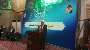 در اجتماع مردمی «غزه؛ مظلوم مقتدر» مطرح شد

در مبارزه جبهه حق و باطل در سه دهه اخیر همیشه رژیم صهیونیستی شکست خورده/ بیش از ۷۰ سال است که مردم فلسطین زیر ضربات دشمن دست و پا می‌زند/ امروز مبهوت قدرت ایمان ساکنان غزه هستیم/رسانه‌های غربی در برابر  جنایت‌