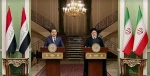 رئيسي خلال مؤتمر صحفي مشترك مع رئيس الوزراء العراقي :  ندعم اي اجراء لردع الكيان الصهيوني وامريكا في ارتكاب الجرائم في غزة 2