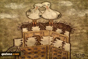 مصائب غزه در نمایشگاه مجازی هنرمندان جهان  4