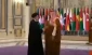 ولي العهد السعودي يستقبل الرئيس الإيراني