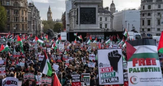 In condemnation of Israeli aggression on Gaza:

Thousands continue to march worldwide