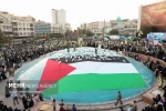 تجمع حاشد في طهران دعما لغزة وتنديداً بجرائم الاحتلال الصهيوني 3