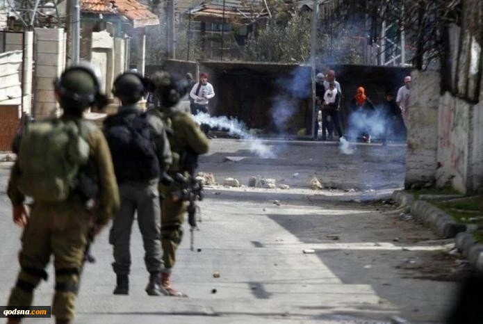 درگیری جوانان فلسطینی با متجاوزان در کرانه باختری 2