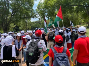 در آخرین روز پنجمین اجلاس همبستگی با فلسطین با عنوان «ماندلا و فلسطین» مطرح شد؛

تجمع حامیان فلسطین در پارک ملت پروتوریا 3