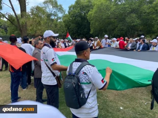 در آخرین روز پنجمین اجلاس همبستگی با فلسطین با عنوان «ماندلا و فلسطین» مطرح شد؛

تجمع حامیان فلسطین در پارک ملت پروتوریا 4