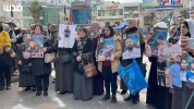 تجمع در نابلس در حمایت از غزه و اسرا 4