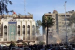 عدوان جوي إسرائيلي يستهدف مبنى القنصلية الإيرانية بدمشق/ استشهاد العميد زاهدي قائد قوة القدس في لبنان وسوريا 2
