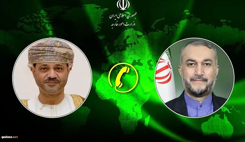 وزيرا خارجية إيران وعُمان يبحثان الإرهاب الصهيوني على القنصلية الايرانية بدمشق 2