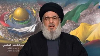 خلال كلمته في الاحتفال الجماهيري الذي نظمه حزب الله لمناسبة يوم القدس العالمي

السيد نصر الله: محور المقاومة ذاهب إلى انتصار تاريخي وكبير في هذه المعركة