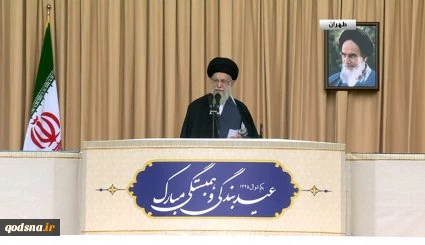 قائدالثورة في صلاة عيدالفطر: الكيان الصهيوني سيعاقب على جريمته ضد قنصليتنا في دمشق 2