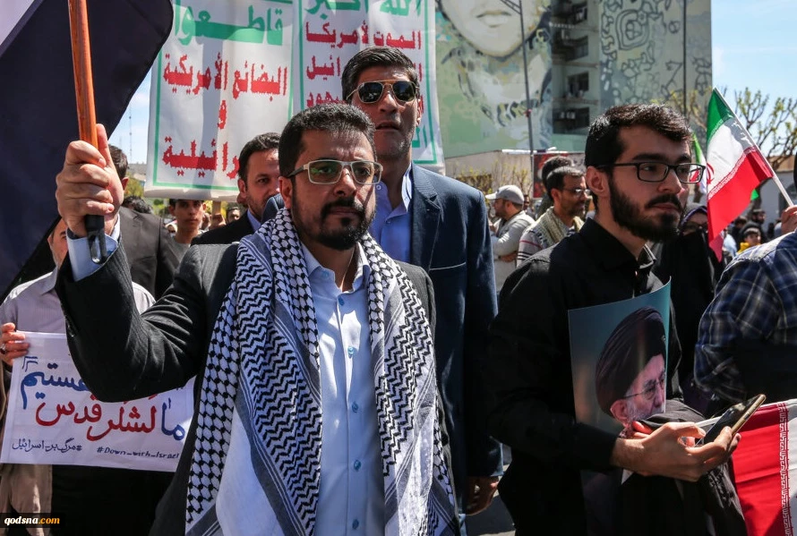 Iranians hold rally in support of operation "Honest Promise" against Zionist regime

 2