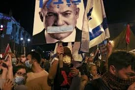 Zionist protesters call for Netanyahu resignation