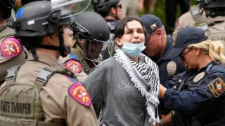 US troops crackdown pro-Palestinian protests at University of Texas