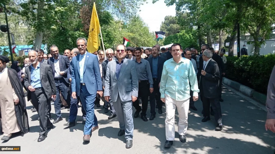 طهران.. تجمع أكاديمي في جامعة طهران دعما للانتفاضة الطلابية الأمريكية 2