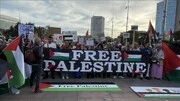 Anti-Zionist protest in front of UN headquarters