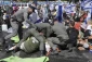Scuffles erupt between Zionist police, anti-regime protesters