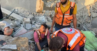 Three Gaza aid workers martyred in Israeli air strike