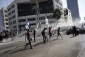Zionist forces clash with anti-Netanyahu protesters in Tel Aviv