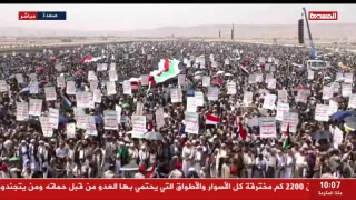 تحت شعار (انتصارا لغزة.. ماضون في المرحلة الخامسة من التصعيد)..

 مسيرات مليونية تجوب شوارع محافظة "صعدة" اليمنية