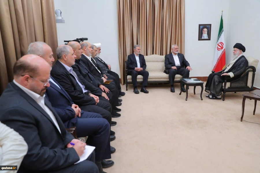 IRI Leader receives Hamas, Islamic Jihad chiefs 2