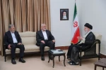 قائد الثورة الإسلامیة یستقبل زیاد النخالة واسماعیل هنیة 2