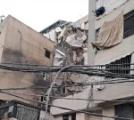 اعتداء إسرائيلي يستهدف مبنى سكنياً في الضاحية الجنوبية لبيروت 2