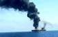Rocket attack causes ship fire in Gulf of Aden