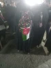 تصاویر ارسالی خبرنگار قدسنا از پیاده روی زائران اربعین حسینی با پرچم فلسطین در مسیر کربلا(بخش چهارم) 4