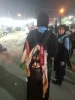 تصاویر ارسالی خبرنگار قدسنا از پیاده روی زائران اربعین حسینی با پرچم فلسطین در مسیر کربلا(بخش چهارم) 8