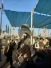 تصاویر ارسالی خبرنگار قدسنا از پیاده روی زائران اربعین حسینی با پرچم فلسطین در مسیر کربلا(بخش هفتم) 10
