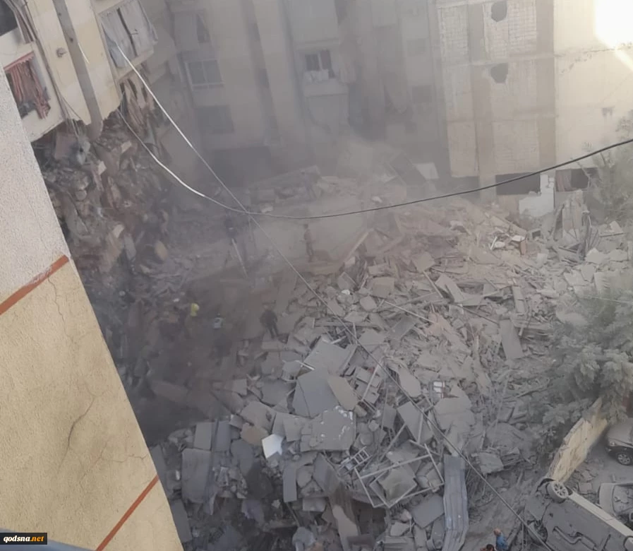 اعتداء على الضاحية الجنوبية لبيروت.. شهداء وجرحى في غارة إسرائيلية 2