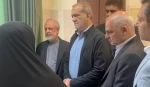 الرئيس بزشكيان يزور جرحى هجوم البيجر الإرهابي في لبنان 2