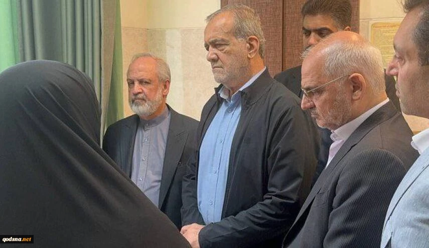 الرئيس بزشكيان يزور جرحى هجوم البيجر الإرهابي في لبنان 2