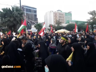 Thousands gather in Tehran to protest Israeli attacks, show support for Hezbollah