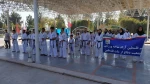 اعلام حمایت از مظلومان غزه و شاخه ورزشی جمعیت دفاع از ملت فلسطین 2