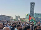 اختصاصی قدسنا/ گزارش تصویری مراسم تشییع سردار شهید نیلفروشان در میدان امام حسین تهران
 6