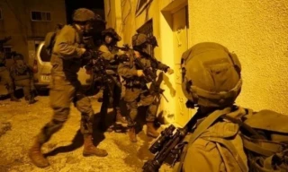 Zionist army launches a large-scale raid and arrest campaign in West Bank