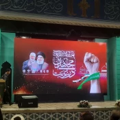 اختتامیه نهمین اجلاسیه بین‌المللی مجاهدان در غربت در مشهد

 5