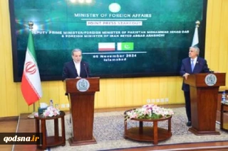 عراقچی در کنفرانس خبری با وزیر خارجه پاکستان: بر خلاف اسرائیل، ایران به دنبال تنش نیست/ طبق زمان و وضعیت تعیین شده، ایران به این تجاوز رژیم صهیونیستی پاسخ خواهد داد