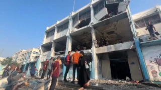 Israeli strike on UNRWA school in Gaza martyrs 14 civilians