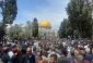 40,000 Muslim worshipers perform Friday prayer at Aqsa Mosque